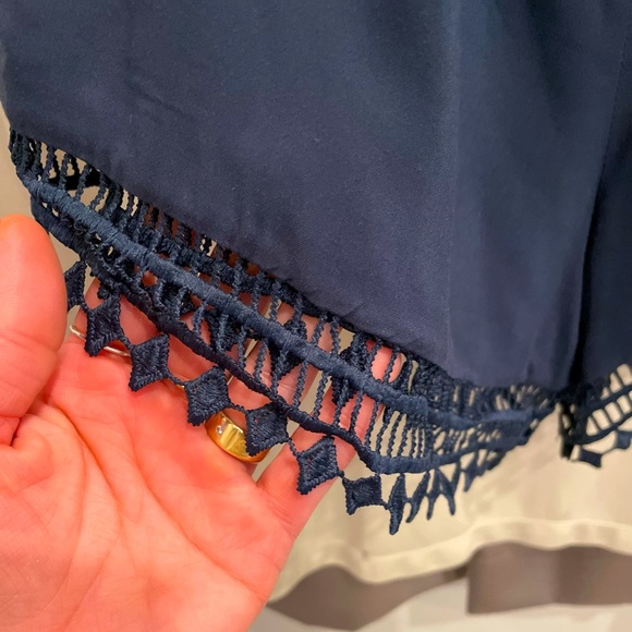 TART - Navy blue strapless Romper- NWT - Never Worn - Picture 5 of 7